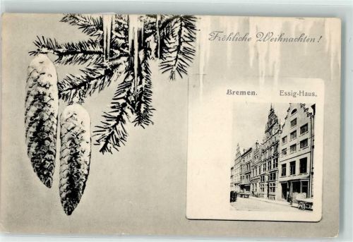 Bremen Essig Haus Weihnachtszapfen