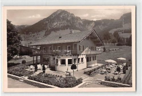 Hindelang - Bad Oberdorf im Allgäu. Café Hirschbachwinkel ungelaufen Gute Erhaltung.