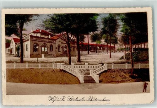 Hof 1918 Städtisches Schützenhaus