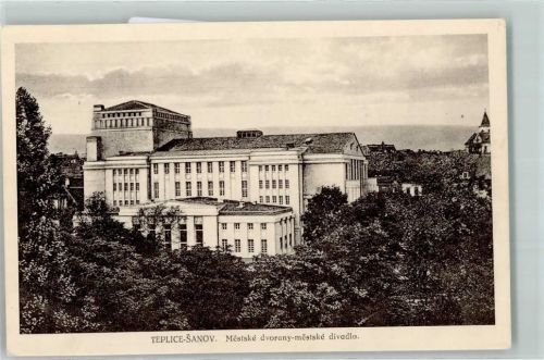 Teplice Mestske dvorany mestske divadlo