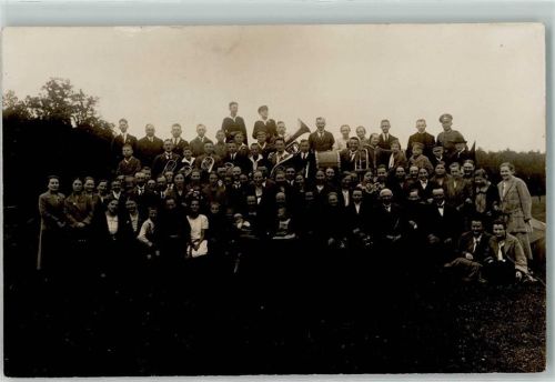 1926 Missionsfest in Friedensfelde Blaskapelle