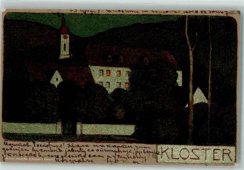 1902 Kloster sign. Ernst Liebermann AK