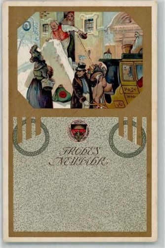 1910 Neujahr Rast beim Gasthaus Deutscher Schulverein Wien