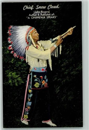 Chief Snow of the Chippewa Cloud AK