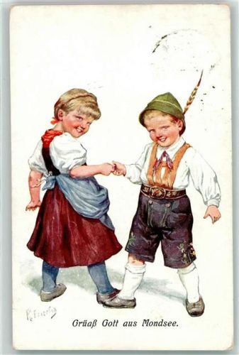 1910 Tracht Hakeln B.K.W. 564-1 AK