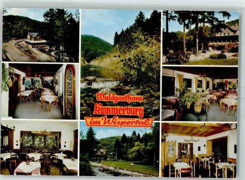 Lorch Waldgasthaus Kammerburg im Wispertal Bes. S. Dietrich