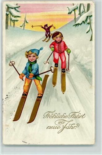 Neujahr Kinder Verlag Amag 2994 AK