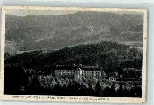 Kostenz Predigtstuhl und Hirschensteinausläufer Erholungsheim der Barmherzigen Brüder