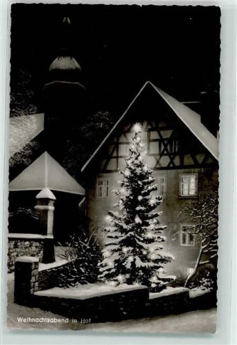 Hof Weihnachtsabend