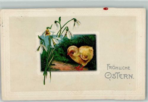 1916 Ostern Passepartout AK