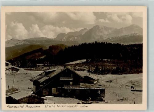Winklmoos-Alm Gasthaus Augustiner Hüttenstempel