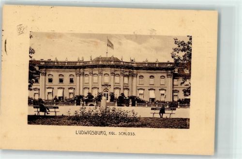 Ludwigsburg 1915 Kgl. Schloss