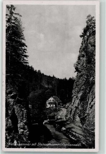 Presseck Waffenhammer Steinachklamm Frankenwald