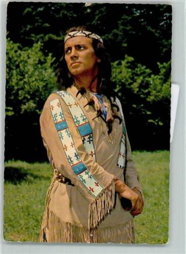 Nr. R 2 2 May, Karl Winnetou II. Teil Pierre Brice AK