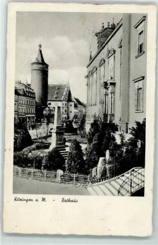 Kitzingen Rathaus Marktturm Gedenkstein