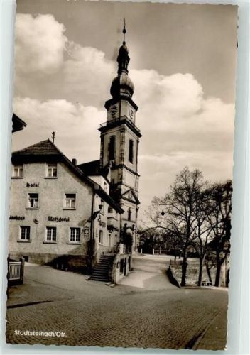 Stadtsteinach Kirche Hotel Metzgerei