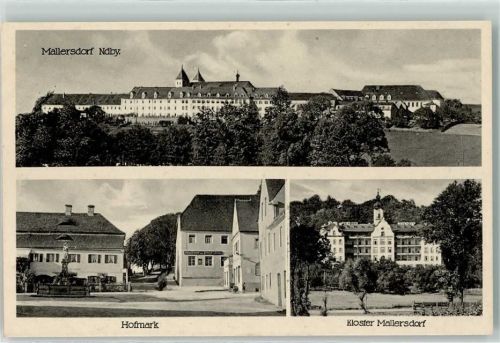 84066 W8304 Mallersdorf-Pfaffenberg - Franziskanerinnenkloster Hofmark Brunnen