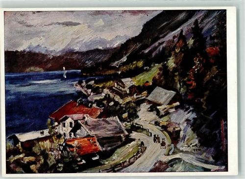 Walchensee Walchensee 1920 Gemälde von Lovis Corinth