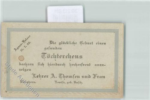 Elmshorn Die glückliche Geburt eines gesunden Töchterchens