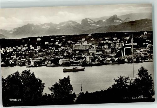 Tromsoe Schiff Fahne