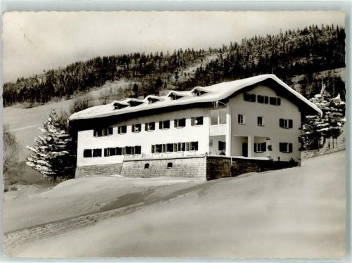 Lam Adalbert Stifter Jugendherberge Winter Schnee