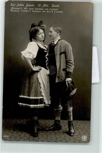 Der fidele Bauer II. Akt Duett Verlag NPG 1499 AK