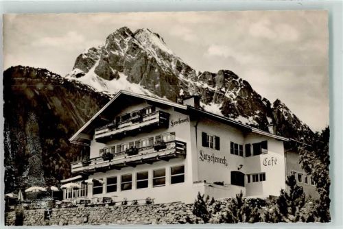 Mittenwald Gasthaus Terrassen Cafe Latscheneck
