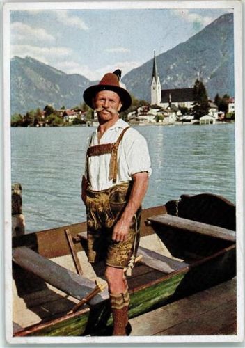 Rottach-Egern der Sepp von der Überfahrt Tracht