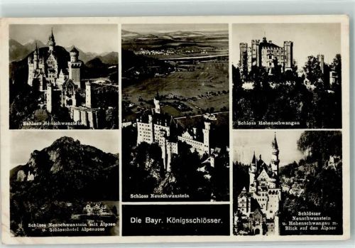 Schwangau Schloss Neuschwanstein Schloss Hohenschwangau Schlosshotel Alpenrose