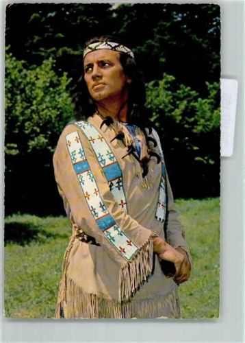 Nr. R 2 May, Karl Winnetou II. Teil Pierre Brice AK