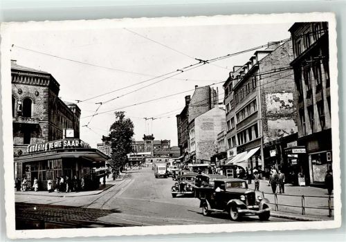 Saarbrücken Bahnhofstraße Oldtimer