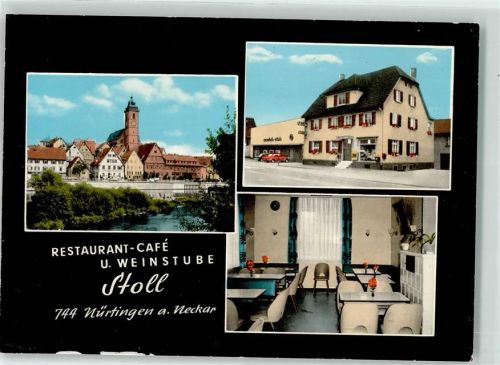 Nürtingen Gasthaus Restaurant Cafe u. Weinstuben Stoll