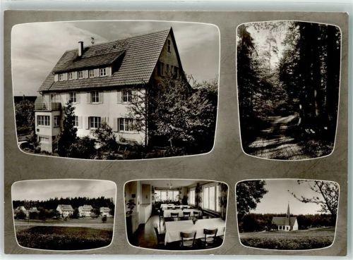 Maisenbach Christliches Erholungsheim Elim Speiseraum Kapelle
