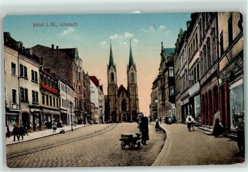 Hof 1913 Altstadt