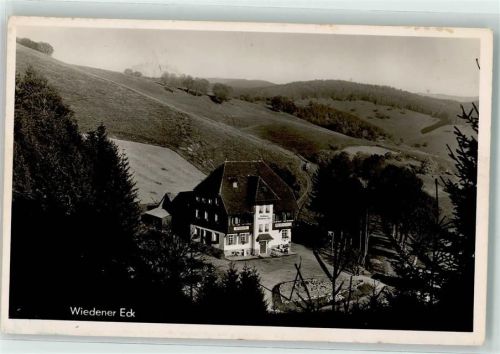 79695 W7861 Wiedener Eck , Schwarzw - Berghotel Wiedener Eck