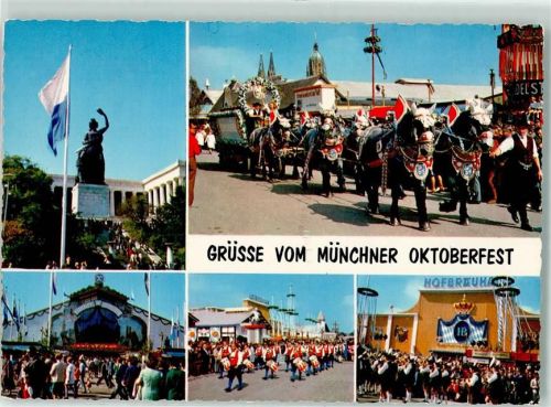 München Wiesn , Festgespann , Brauereigespann , Bier