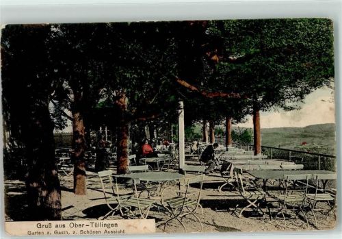 Tüllingen Gasthaus u. Garten zur Schönen Aussicht