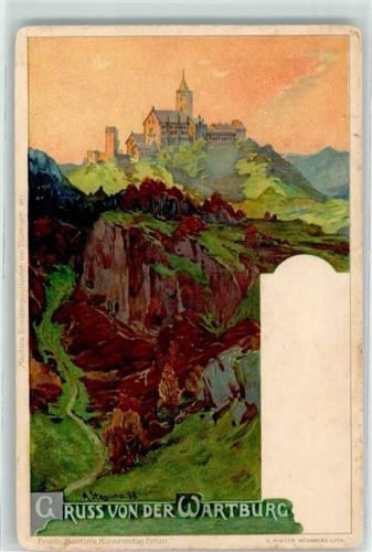Wartburg Gruss sign.