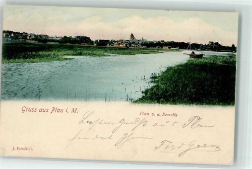 Plau 1901 Ruderboot