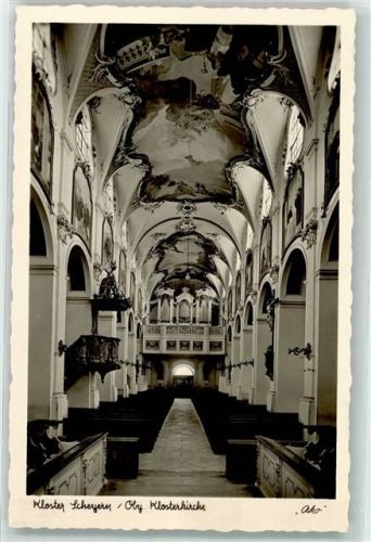 Scheyern Kloster Scheyern Klosterkirche Kirchenorgel Kanzel