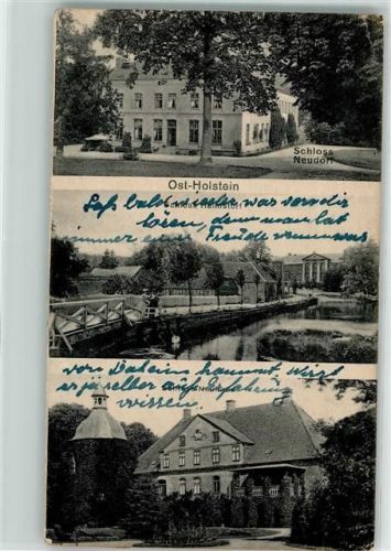 Schmiedendorf Schloss Heimstorf Schloss Neudorf Ort handschriftlich