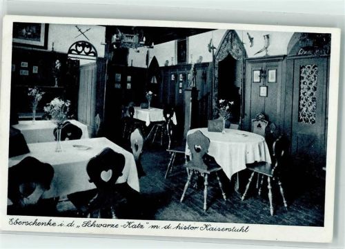 Bad Münster-Ebernburg Gasthaus Schwarze Katz Eberschenke