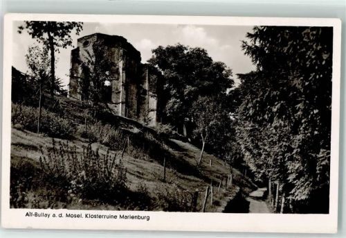 Bullay Klosterruine Marienburg Berlin Notopfermarke