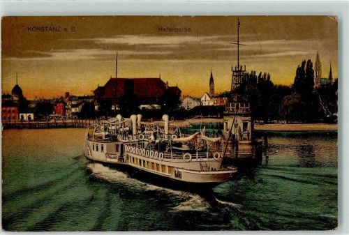 Konstanz Schiffe Hafen