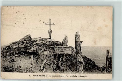 Hartmannswiller Vieil Armand Hartmannswillerkopf la Croix au Sommet Kreuz