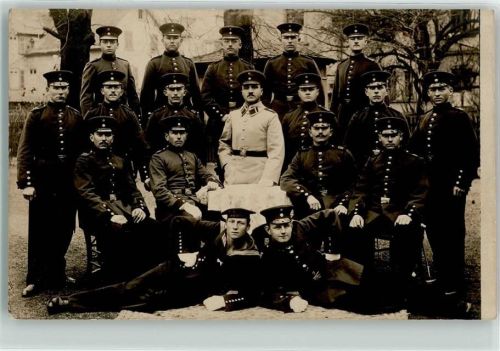 WK I Gruppenfoto Uniform