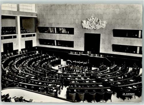 Strasbourg Maison de Europe - La Salle des Seances AK