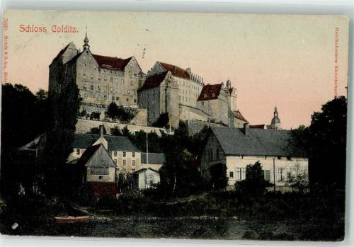 Colditz 1906 Schloß Colditz