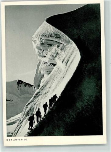 Der Aufstieg - Werbung Photo Porst Bergsteiger