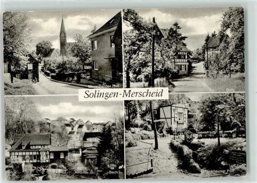 Solingen Merscheider Hof Dahl Bech Mankhauser Pött